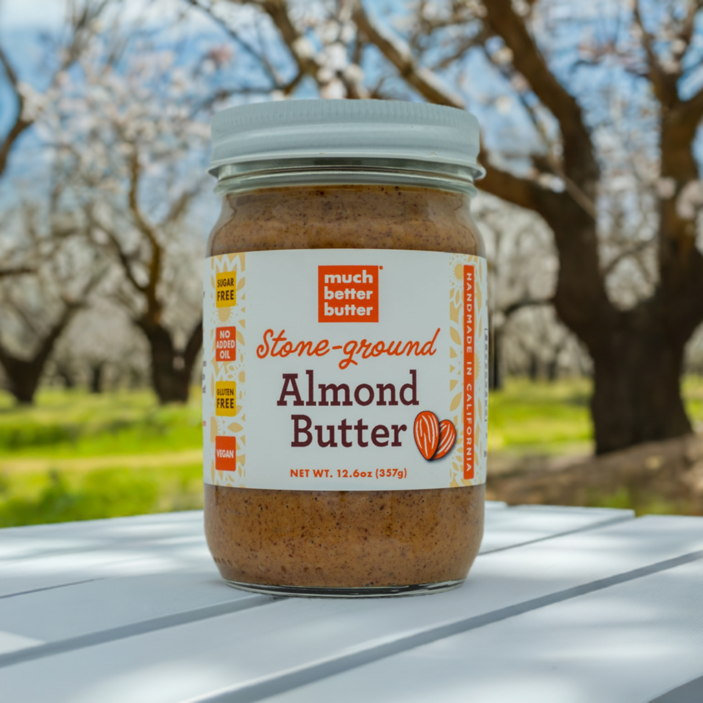 Large Stone Ground Almond Butter 12.6oz