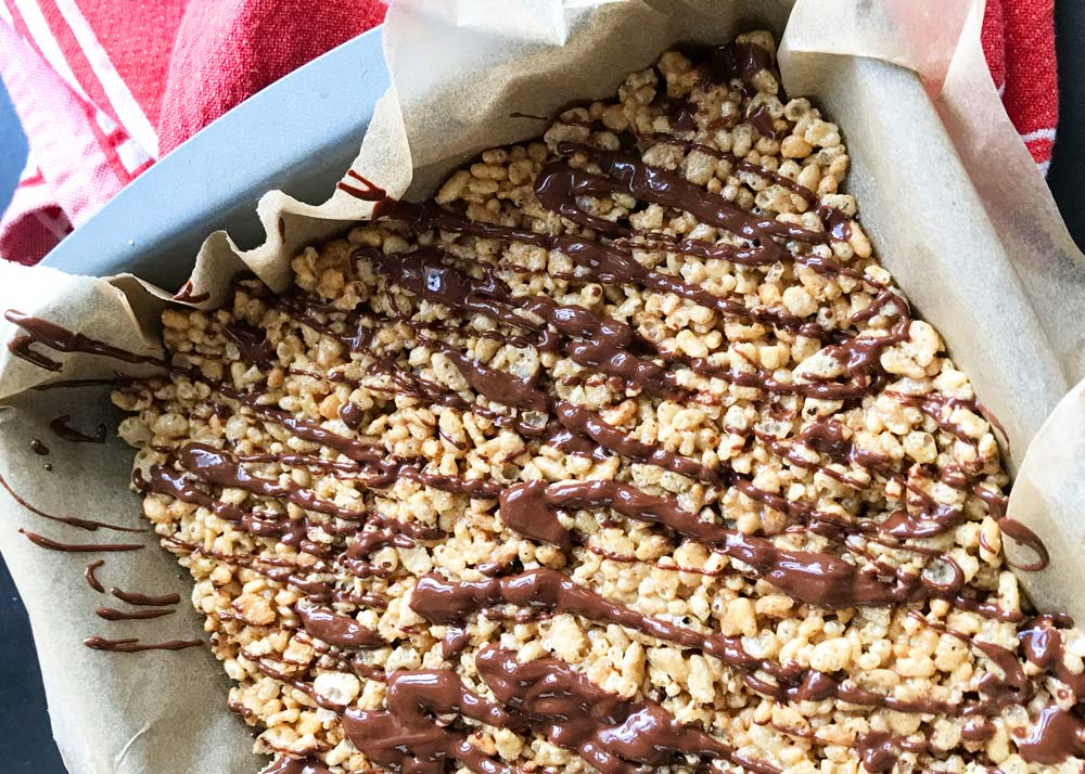vegan rice krispie treat