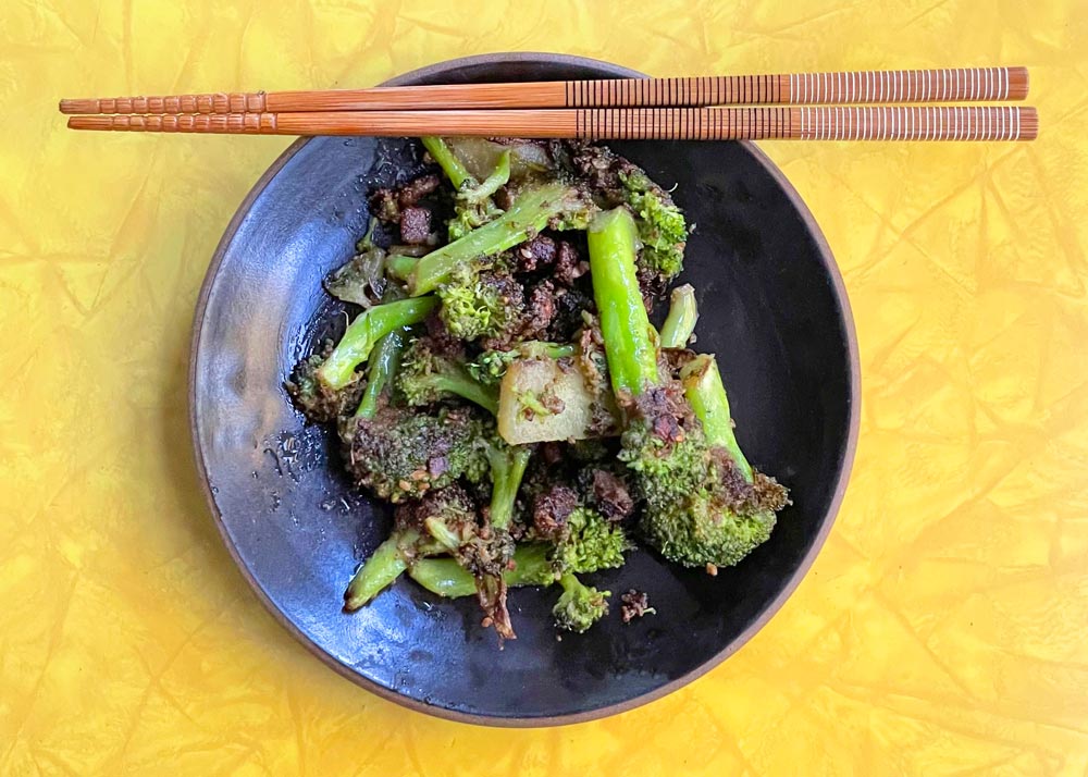 No Peanut Sauce Broccoli Stir Fry