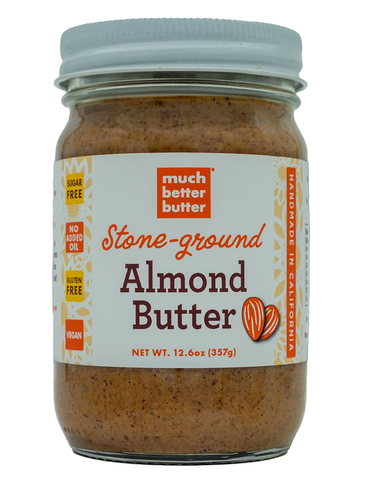 Much Better Butter™ Almond Butter jar