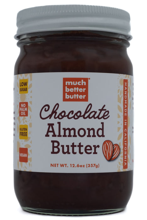 Large Chocolate Almond Butter-Stone Ground