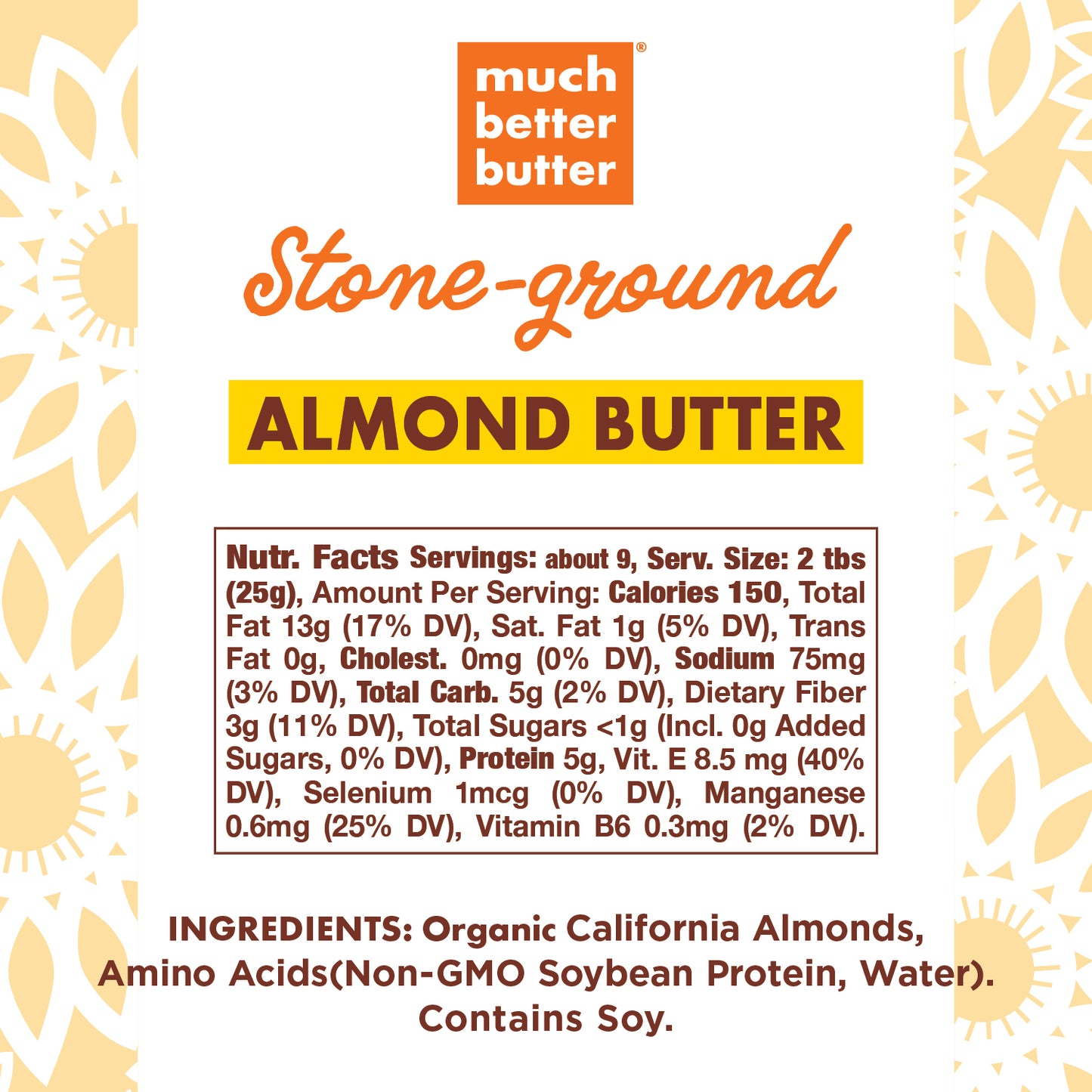 almond butter ingredients