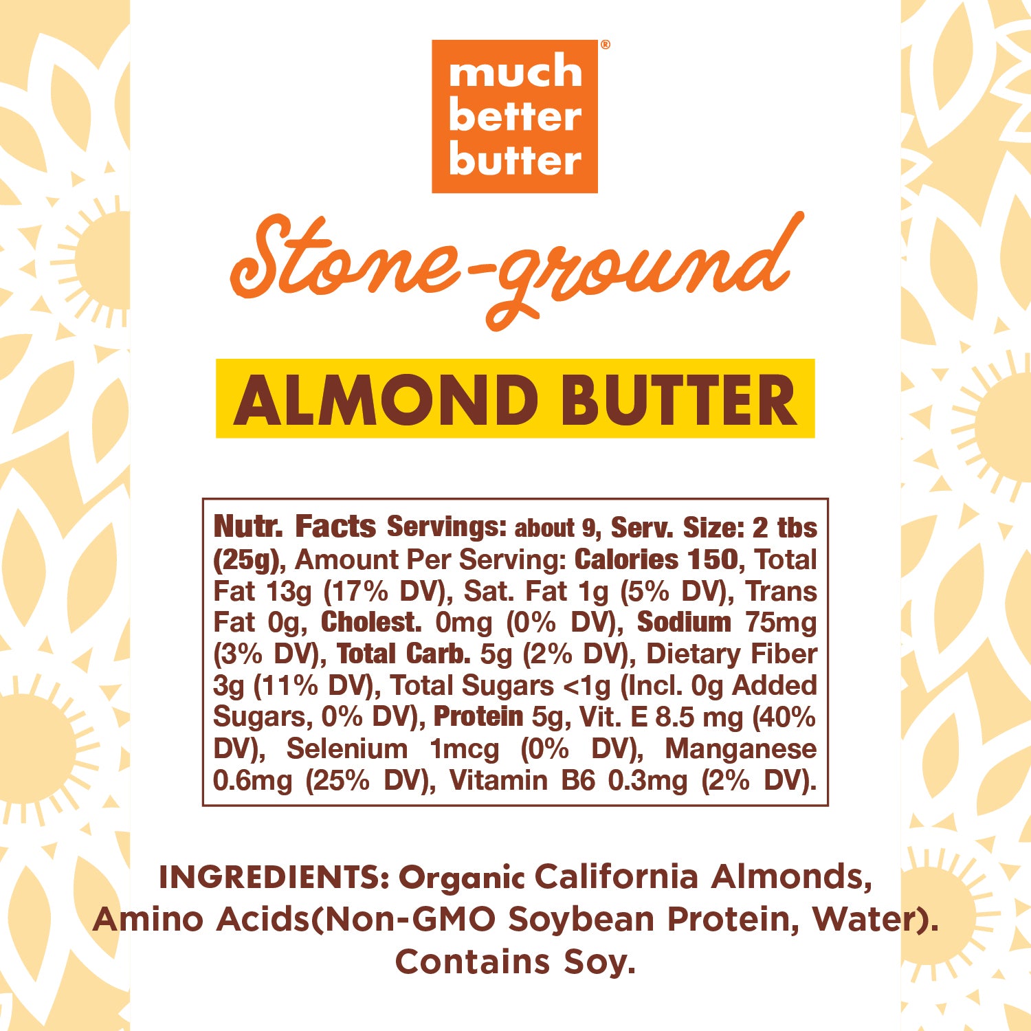almond butter ingredients