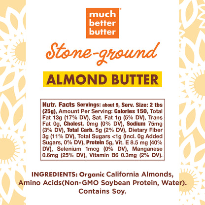 almond butter ingredients