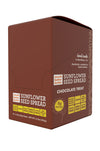 10 pack box of Chocolate Treat Sunflower Spread grab-n-go 1 oz